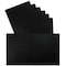 Better Office Products 2 Pocket Heavyweight Plastic Folder Portfolio, Letter Size, Black, 24PK 86511 - alternate 1
